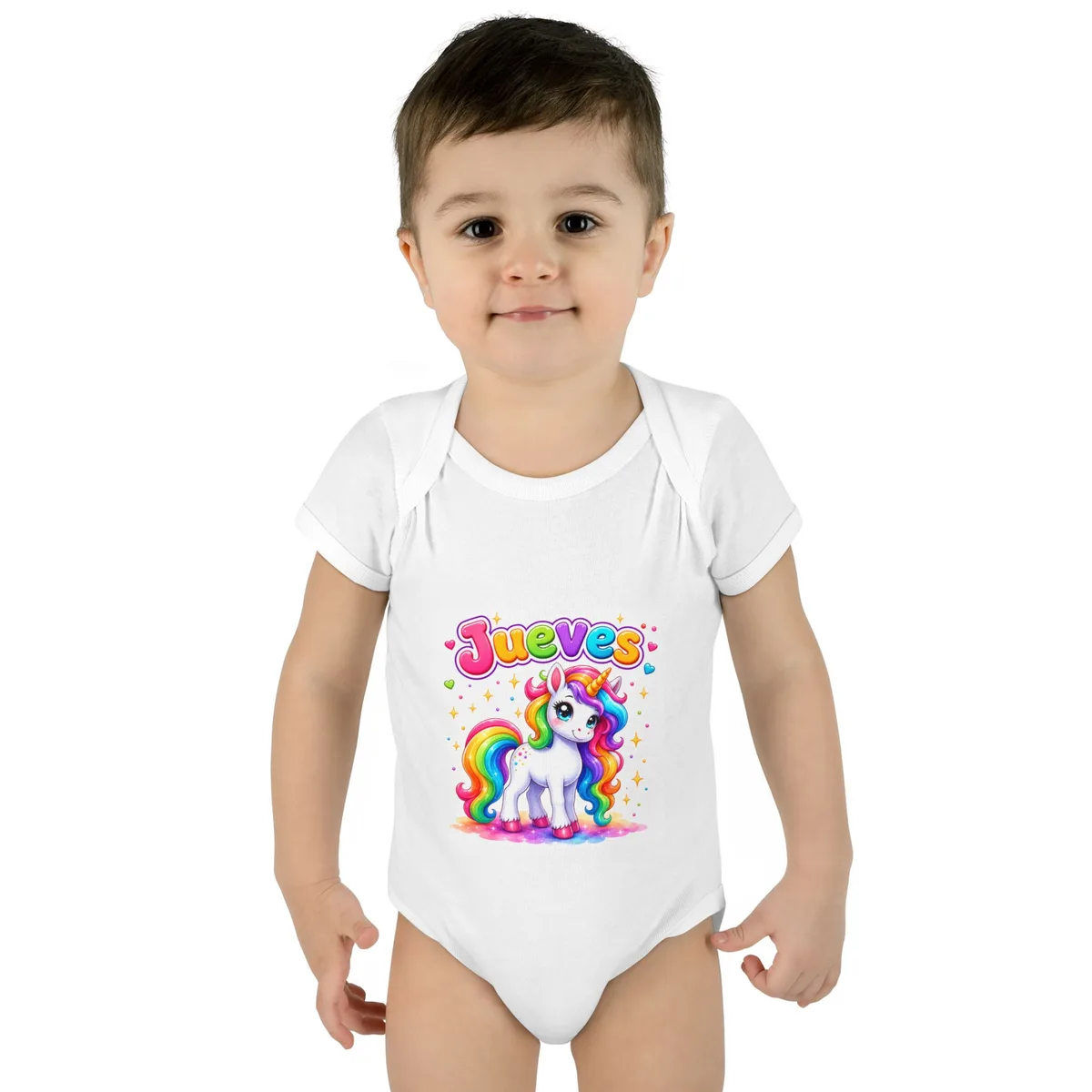 Mameluco para bebé "Jueves Unicornio"